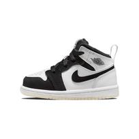 Air Jordan 1 Mid SE TD Diamond Kūdikio Sportbačiai Balti Daugiaspalviai Juodi DN4322-100 23.5