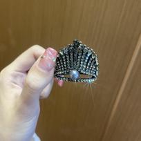Kutas Metalinis Sagtukas Sagtukas Plaukų Aksesuaras One Size juoda