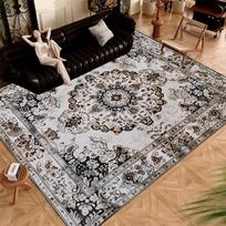 Persija Amerikos kilimas svetainei Vintažinis namų dekoras Prabangūs kilimai Neslystantis Miegamojo dekoravimas Didelis kilimas Plaunamas Grindų kilimėlis 60x90cm
