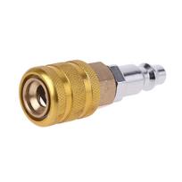 Air Compressor Accessories Stainless Steel Tire Chucks for Tire Inflators & Tire Pressure Gauges Brass Made 1 beige