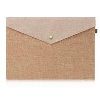 Stationery Cases Imitation Linen Canvas File Bags Folders Organizers File Folders File Envelopes S kava