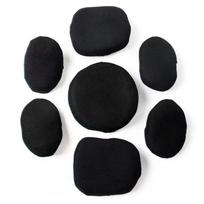 Universal Tactical Helmet Sponge Pad with Removable Velcro Lining for Stable Motorcycle Helmet Modification. One Size; Black; 8 Velcro Pads