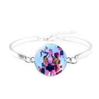 Exquisite K-Pop Demon Hunters  Anime Cartoon Bracelet For Women Jewelry Accessories