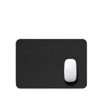 Artificial Leather Mouse Pad Solid Color Simple Fashion Office Mouse Pad Home Office Navy Blue black
