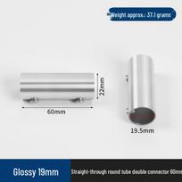 Stainless Steel Clothes Hanging Rod Fittings: Flange Base, Shelf Fixing, Tee Joint, Elbow Accessories.