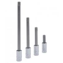 Torx T-10*140mm su 1/4 galvut. (208+6610, GENIUS)