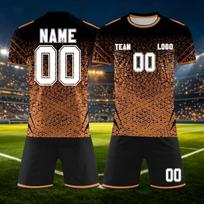Custom DIY Two Piece Jersey Set Short Sleeve Shirt and Shorts Personalized and Number for Sports Team Uniforms 28 ruda