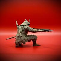 Samurai Pen Holder Japanese Warrior 3D Printed Pencil Rack Durable Stationery Organizer for Home Office Desk Storage one size