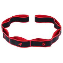 8-Section Pilates Resistance Band Flexible Elastic Stretch Band for Yoga Home Workout Gym Fitness Relaxation A1
