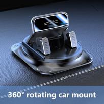 Car Phone Mount Anti Slip Silicone Dashboard Phone Holder 360-Degree Free Rotation Universal Head-Up Navigation Holder