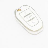 Fit For Peugeot 2008 3008 5008 308 508 Automotive Key Fob Remote Case Cover Mount Keyless Fit For Citroen C3 C5 Aircross C4 Ds 3 7 9 Crossback