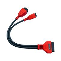 Kabelio adapteris Chrysler 12+8 programavimo kabelio jungtis OBD2 diagnostikos kabelis raudona