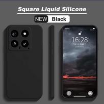 „Xiaomi 14 Case“ skystas silikonas, visiškai apsaugantis minkštas dangtelis, skirtas „Xiaomi Mi 14 Mi14 Pro Mi 14Pro Xiaomi14“ telefonų dėklams Xiaomi 12 juoda