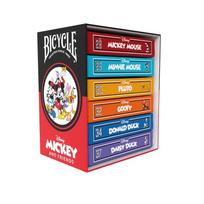 Disney Classic Mickey and Friends 6 kortų kaladžių rinkinys Bicycle