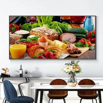 Daržovių, Duonos vaisių Virtuvės Drobės Tapybos Plakatai ir Spaudiniai Sienos Meno Paveikslai Cuadros Restorano Namų Dekoras be rėmo 20x40cm NoFrame
