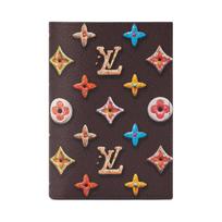 Louis Vuitton Monogram Donuts Coated Canvas Passport Holder Unisex accessories Chocolate M28281 Box(Basic Set+Box)