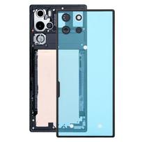 For ZTE nubia RedMagic 10 Pro Original Glass Battery Back Cover (Black) juoda
