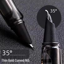 Steel Bent Nib Calligraphy Pen 0.7mm - Thick Tip for Art & Signature Writing 0.7mm Art Steel Pen