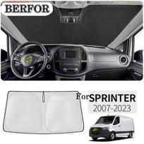 For Mercedes Benz Sprinter 2007- Car Nano-ulat Windshield Sunshade Front Window Sun Shade Visor Auto Interior Accessories 1