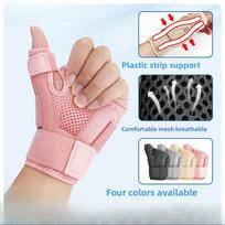 1PC Adjustable Thumb Spica Splint, Thumb Stabilizer Wrist Brace Support for Men and Women Carpal Tunnel arthritis, Tenosynovitis tamsiai mėlyna spalva
