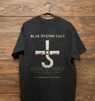Blue Oyster Cult Klasikinis Juodas Unisex Marškinėlis Dydis S-5XL XXXXL