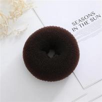 2 Colors Magic Roll Foam Sponge Easy Big Ring Women Hair Bun Maker Donut Hair Styling Tools Hairstyle Hair Accessories For Girls beige