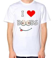I Love Boobs T-Shirt M
