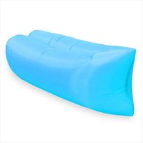BHBL Inflatable Sofa - Easy to Install, Portable, Waterproof and Leak-Proof Design, Ideal Sofa for Backyard Beach -Blue China Mainland