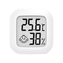 Wall Mounted Digital Temperature Humidity Meter High Precision Indoor Hygrometer Thermometer for Home Baby Room (2PCS)