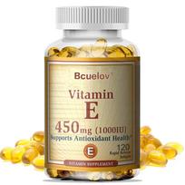Premium Vitamin E 1000IU Capsules, Antioxidant Health Support Supplement, 120 Count 120PCS