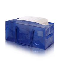 Heavy Duty Waterproof Moving Bags Large Foldable Storage Totes Zipper Closure Reinforced Handles Multi-Purpose Organizer