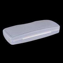 {Summer2} {MX} Hard Plastic Glasses Case Frosted Transparent Protective Sunglasses Storage Box Shockproof Dustproof Eyewear Case