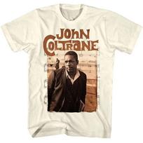 John Coltrane Sheet Music Men T Shirt L