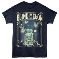 Blind Melon Est 91 Hoon Bros Fireflies Mason Jar Men T Shirt Rock Band Merch XXXXL