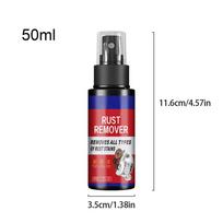 Car Rust Remover Spray Metal Detailing Iron Dissolver Stain Cleaner Auto Polishing Care for Tools Machinery Vehicles Motorcycle
