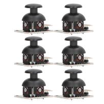 6 Sets Joystick Sensor Game Controller Module X Y Dual Axes Replacement Set Kit KY‑023