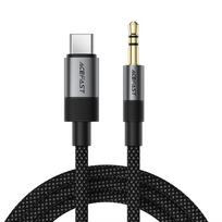 Acefast J11 USB-C į 3.5mm mini jack kabelis 1m - juodas