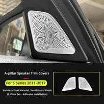 For BMW 5 Series F10 F07 F11 G30 F90 2011 2012-2016 2017 A-pillar Door Horn Cover Trunk Speaker Dashboard Audio Protective Case A Pillar Horn Cover
