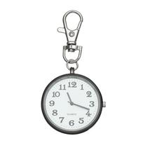 for Nurse Women Unisex Nurse Watches Quartz Pocket Watch Key Buckle Ultra Thin Open Face Minimalist geltona