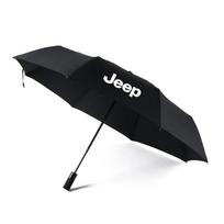 Jeep 4S atstovybei Automobilio dovanų skėtis Vinilinis apsauginis nuo saulės Skėtis nuo saulės Jeep Grand Cherokee Wrangler JK Gladiator Compass black
