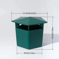 Wear-resistant High-quality Snail & Slug Trap - Safe Lightweight Plastic Cage for Vegetables and Flowers black
