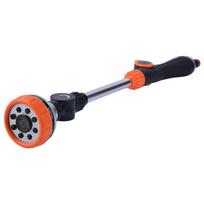 Long handle Garden Hose Water Spray Gun 8 Modes Car Wash  Adjustable Irrigation Sprayer Watering Nozzle Plant Lawn Yard Water Je black