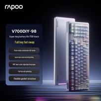 Rapoo V700DIY-98 Tri-Mode Gasket Hot-Swappable Mechanical Keyboard