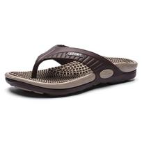 Plus Big Size 46 Men Slide Shoes Massage Flip Flops For Men Summertime Beach Footwear Breathable Sandal Shoes Men Luxury Slides 40