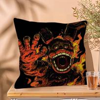 Fnaf Five-Nights-At-Freddys Cushion Cover Pillowcase Upholstery Sofa Throw Pillow Home Decor Pillowcas Peach skin 18*18(CM)-1Pcs