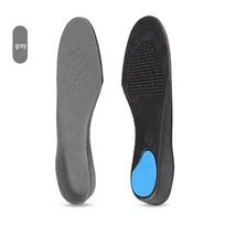 Arch Support Insoles: Heel Eversion, In-toeing, Out-toeing, X-leg, O-leg, Flat Foot Correction Shoes M: 42-44 tamsiai pilka spalva