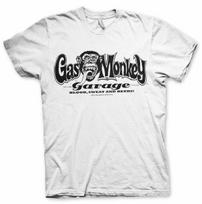 26 Official Gas Monkey Garage Logo White T-Shirt Unisex T-Shirt M