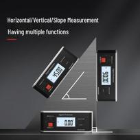 Shengtai Xin High-Precision Digital Inclinometer and Spirit Level Angle Measuring Tool Standard Model: Large Screen Inclinometer