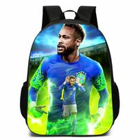 Futbolo kuprinė Paris Saint-Germain Mokyklinė kuprinė Brazilijos rinktinė Studento kuprinė Mokyklinė kuprinė Kvėpuojanti Mielas 17inch x backpack bag