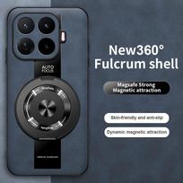 Skirta Xiaomi 17T/17T Pro dėklas Premium avikailio mozaika 360° besisukanti stovas Galimas smūgiams atsparus dangtelis Skirta Xiaomi 17 T/17 T Pro Xiaomi 17T